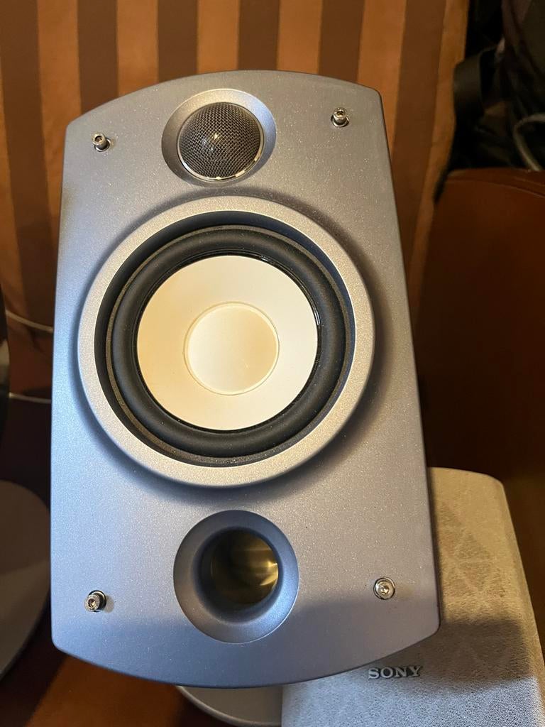 Sony speakerset, Ophalen, Gebruikt, Front, Rear of Stereo speakers, Sony