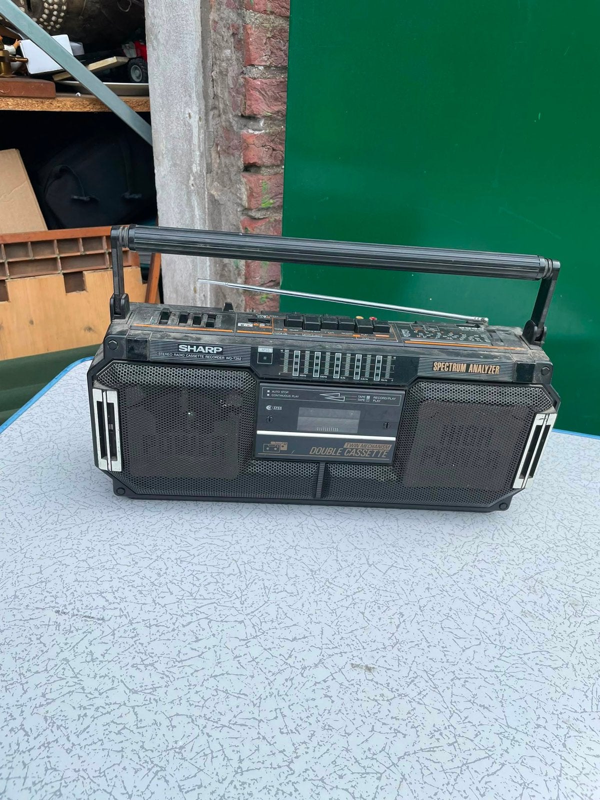 Sharp Boombox, Ophalen, Gebruikt