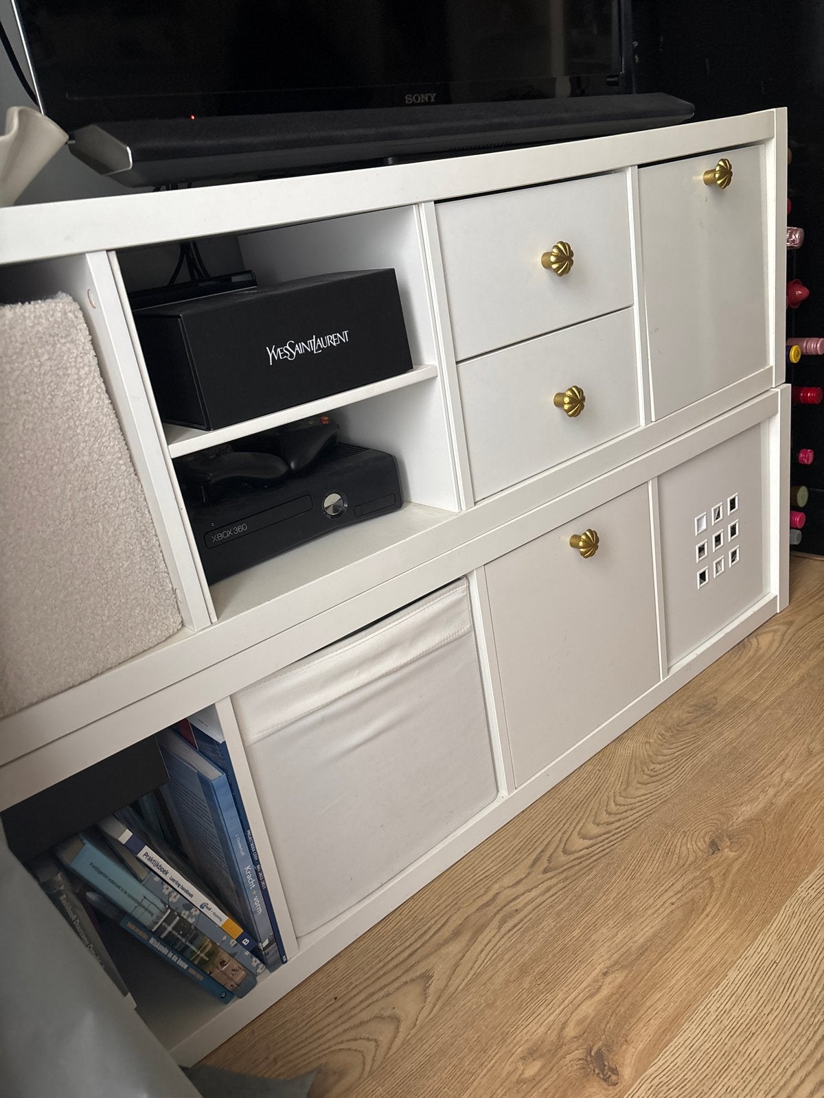 Twee IKEA Kallax kasten, Ophalen, Gebruikt