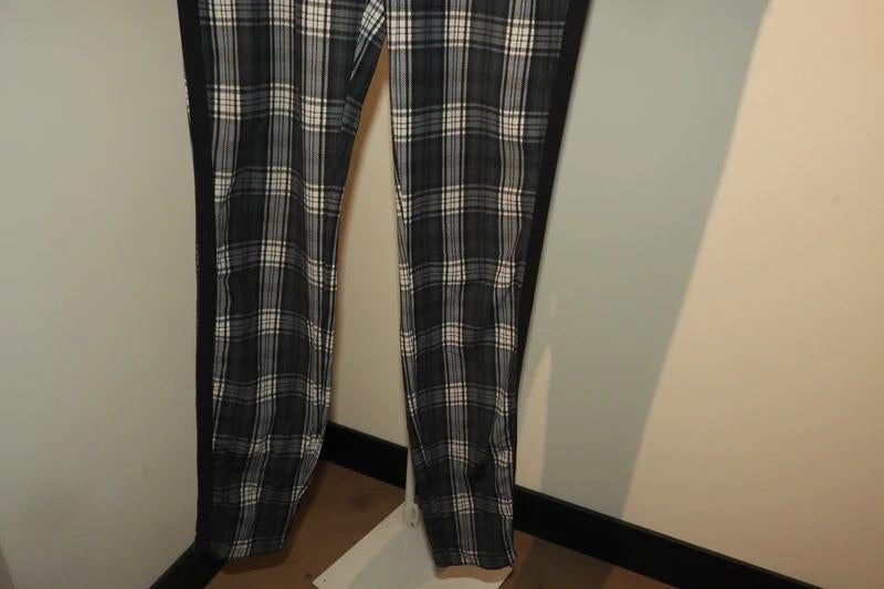 Studio Anneloes travel stretch broek iets dikker ruiten M, Kleding | Dames, Maat 38/40 (M), Studio Anneloes, Verzenden, Zwart