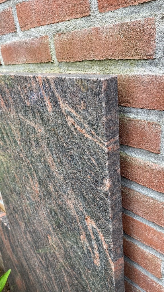 Granieten keukenbladen 138x50 + 100x76 cm – natuursteen, Ophalen, 100 tot 150 cm, 50 tot 100 cm, Zo goed als nieuw