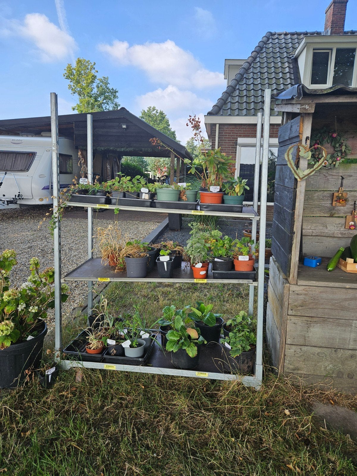 Bloemen/plantenkar te koop, Tuin en Terras, Ophalen of Verzenden