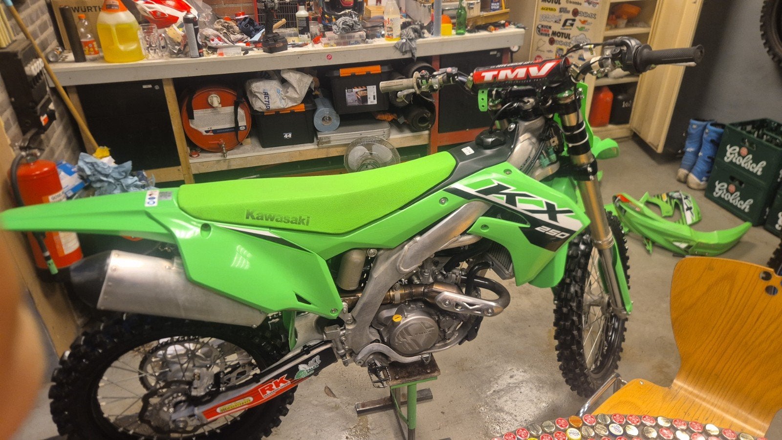 kawasaki kx 250 2024 met 26 uur op de teller, Ophalen, Gebruikt