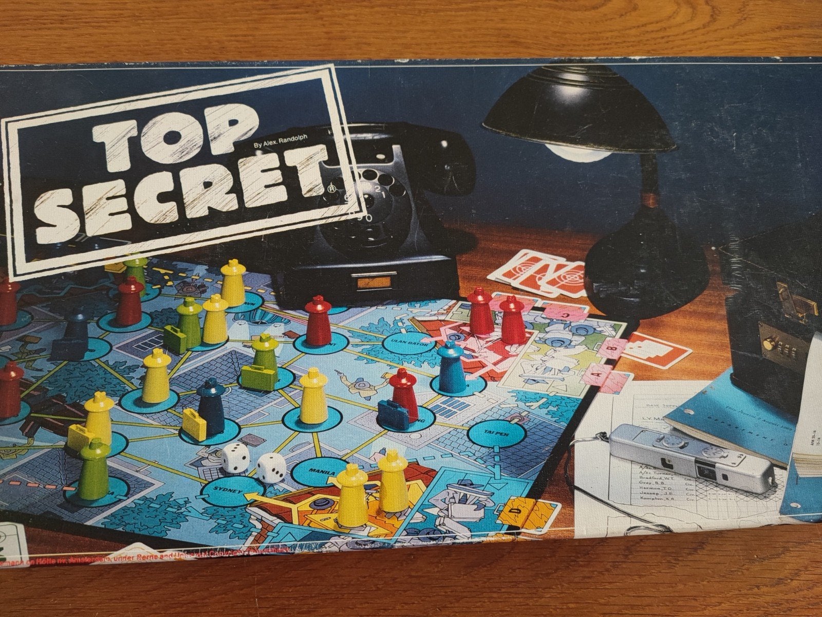 Top Secret Bordspel, Drie of vier spelers, Ophalen of Verzenden, Gebruikt, Jumbo