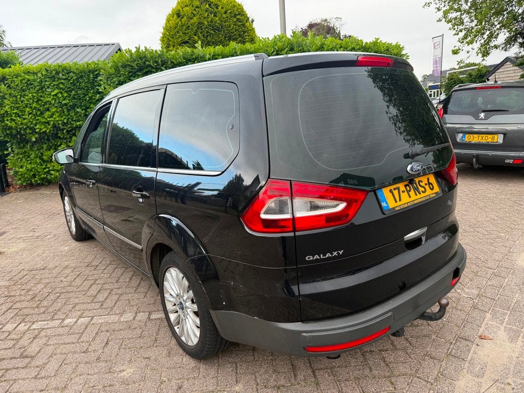 Ford Galaxy 1.6 SCTi Titanium 2011 Zwart 7-Persoons, Auto's, Ford, Voorwielaandrijving, Gebruikt, 4 cilinders, 1634 kg