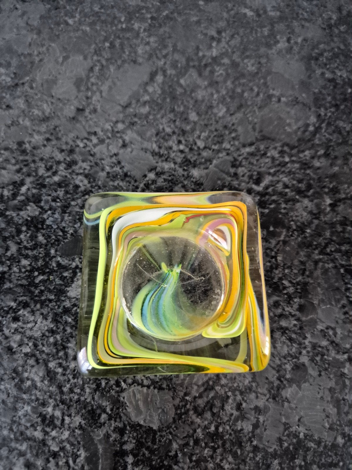 Mdina Glass - Waxinelichthouder Jubileum 50 jaar, Antiek en Kunst, Ophalen of Verzenden