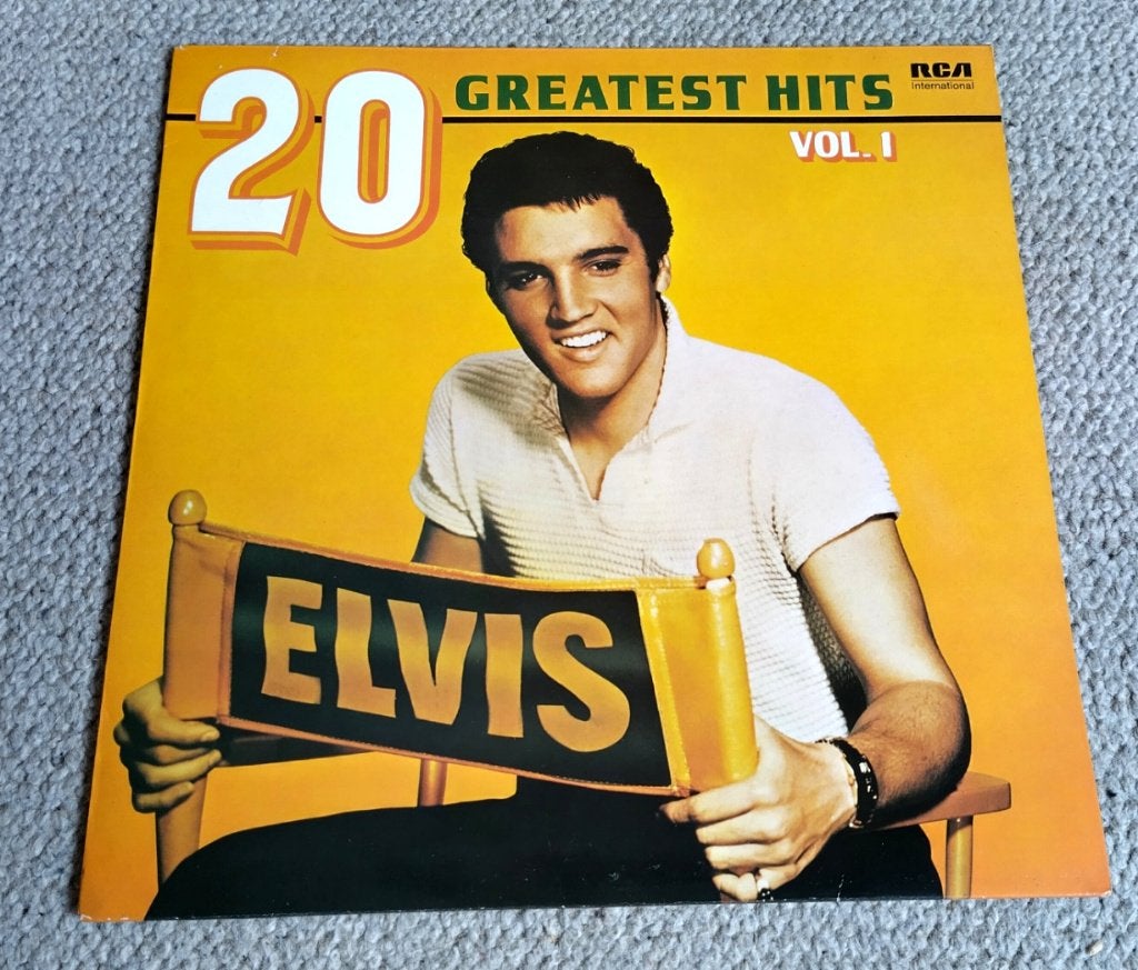 Elvis Presley – 20 Greatest Hits Vol. 1 20 nrs LP 1981 MONO, Gebruikt, Complilatie, 1980 - 1989, Ophalen of Verzenden