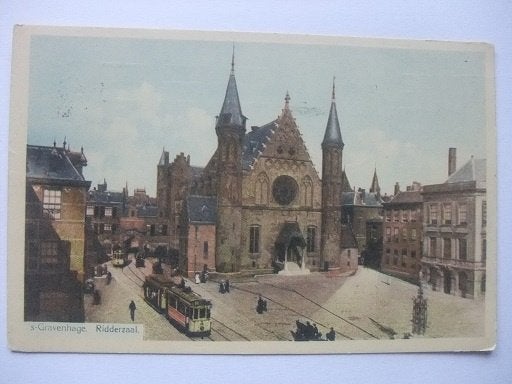 P344 Den Haag - Binnenhof Ridderzaal - 1911, Verzenden, Voor 1920, Gelopen, Zuid-Holland
