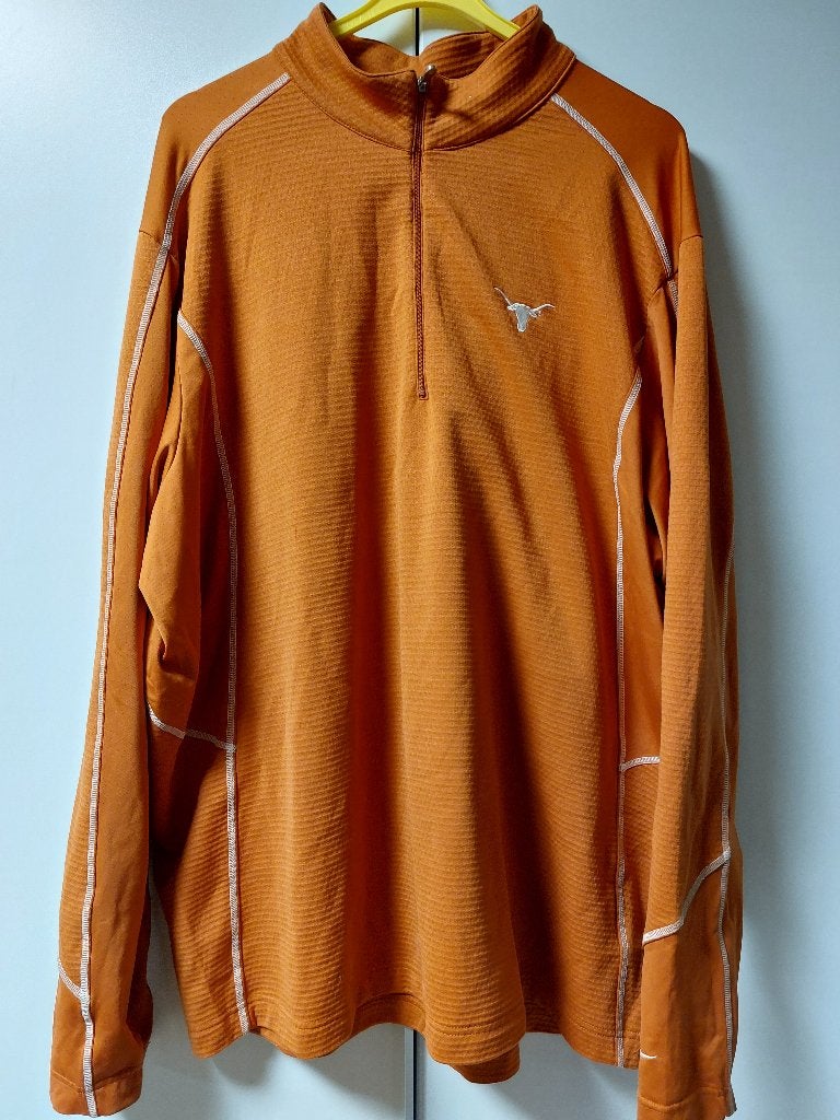 Nike Texas Longhorns Oranje Pullover Sweater Trui Maat XXl, Nike, Ophalen of Verzenden, Gedragen, Overige maten