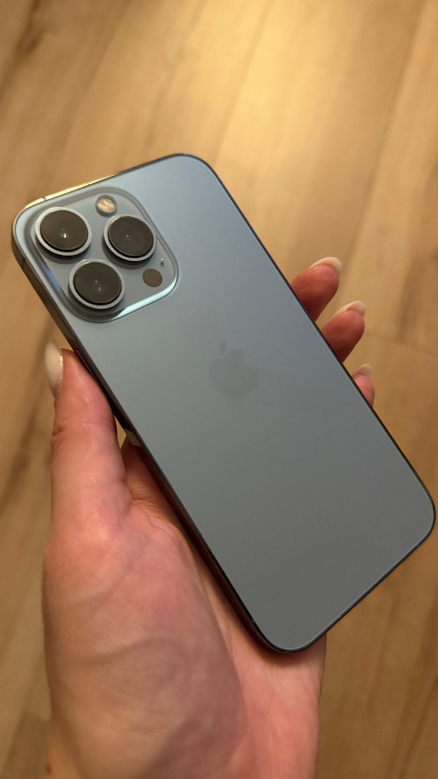 Iphone 13 pro 256GB lichtblauw