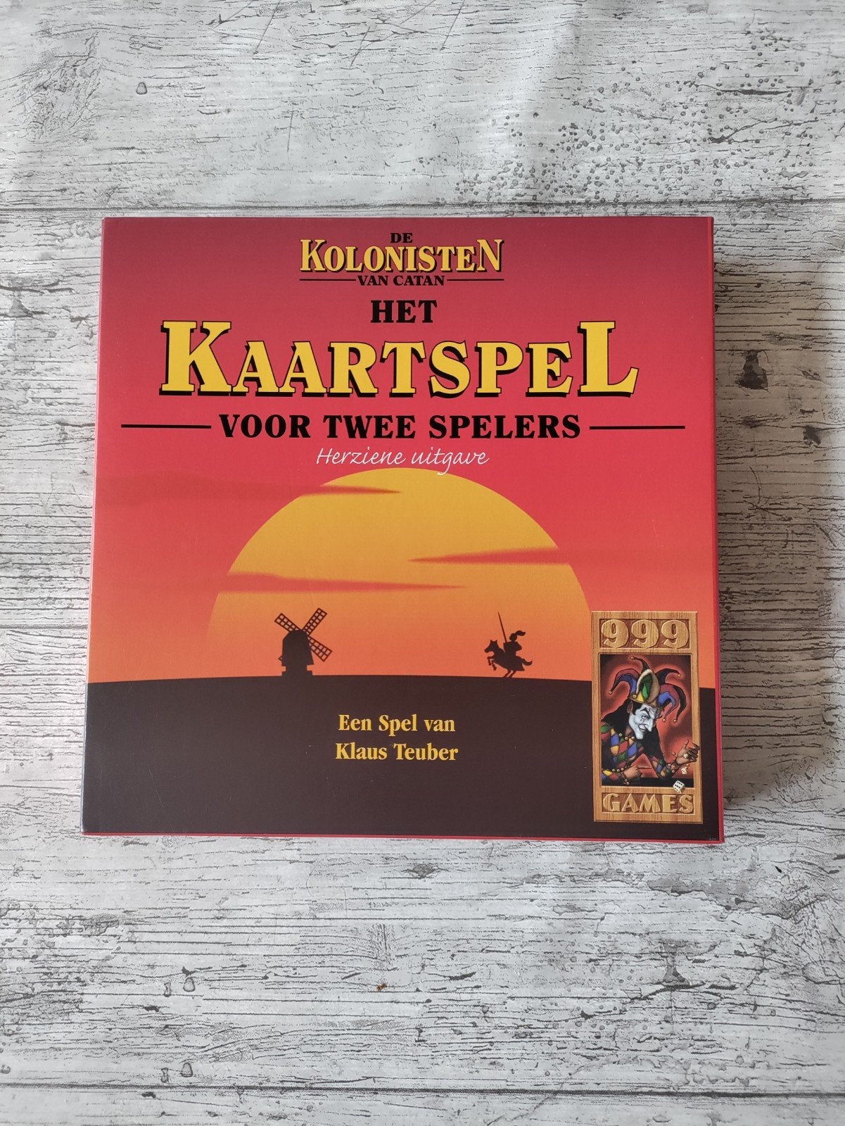 Kaartspel kolonisten van Catan. NIEUW, Hobby en Vrije tijd, Gezelschapsspellen | Kaartspellen, Een of twee spelers, Ophalen of Verzenden