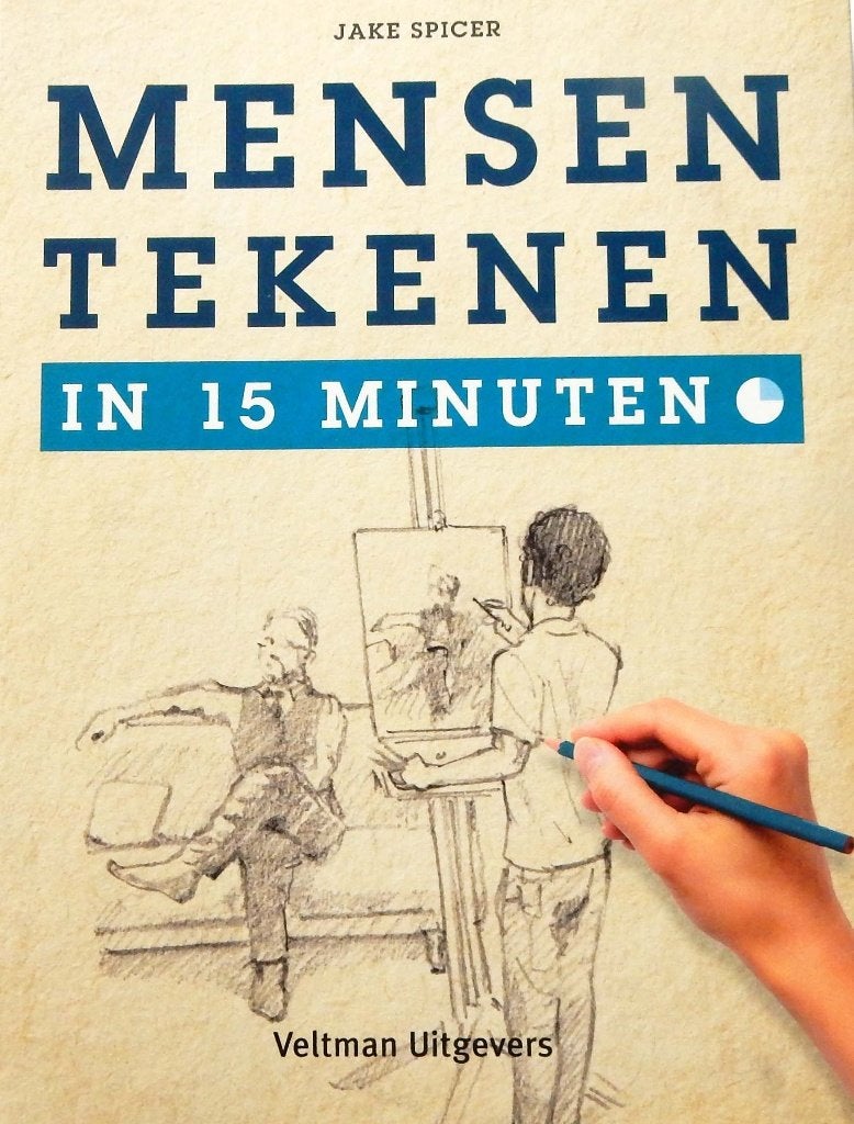 Mensen tekenen in 15 minuten - Jake Spicer, Verzenden, Zo goed als nieuw, Boek of Gids