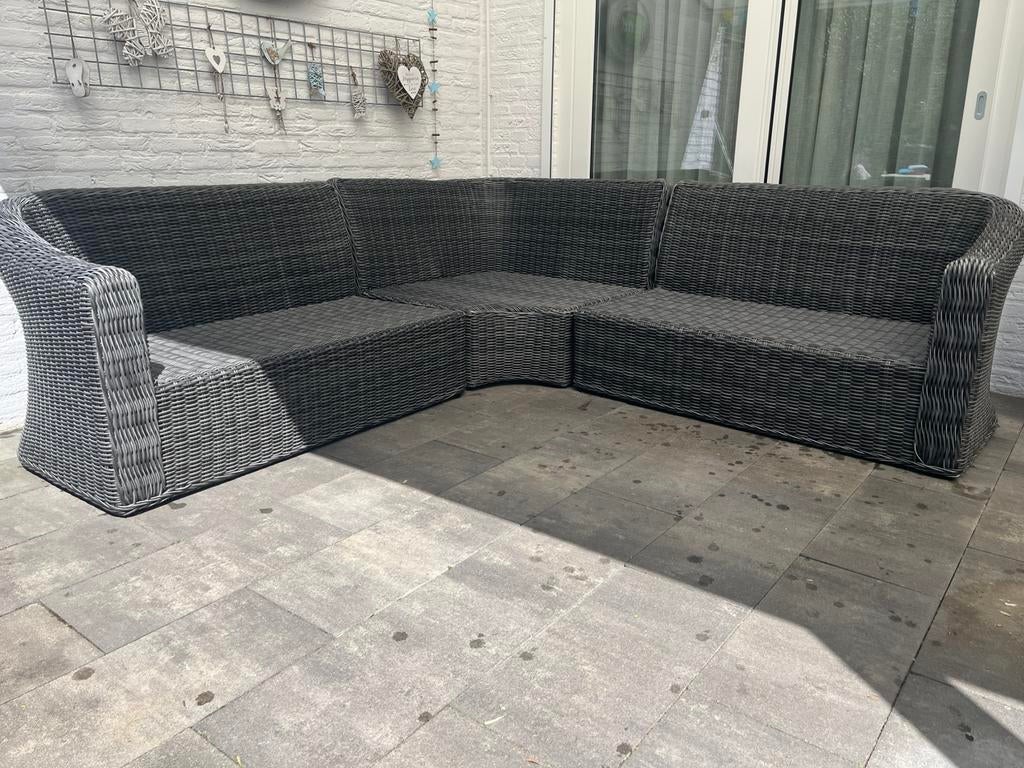 Loungeset Tambohuse grijs (JYSK), Ophalen, Gebruikt, Loungeset, Bank