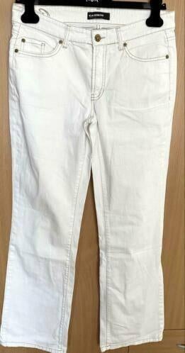 Cambio Norah regular mt 40 wit, Kleding | Dames, Spijkerbroeken en Jeans, Ophalen of Verzenden, Zo goed als nieuw, Wit, W30 - W32 (confectie 38/40)
