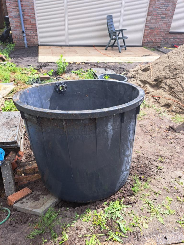 Vijverton 500 liter - 1050mm x 815mm, Tuin en Terras, Vijvers, Ophalen of Verzenden, Gebruikt