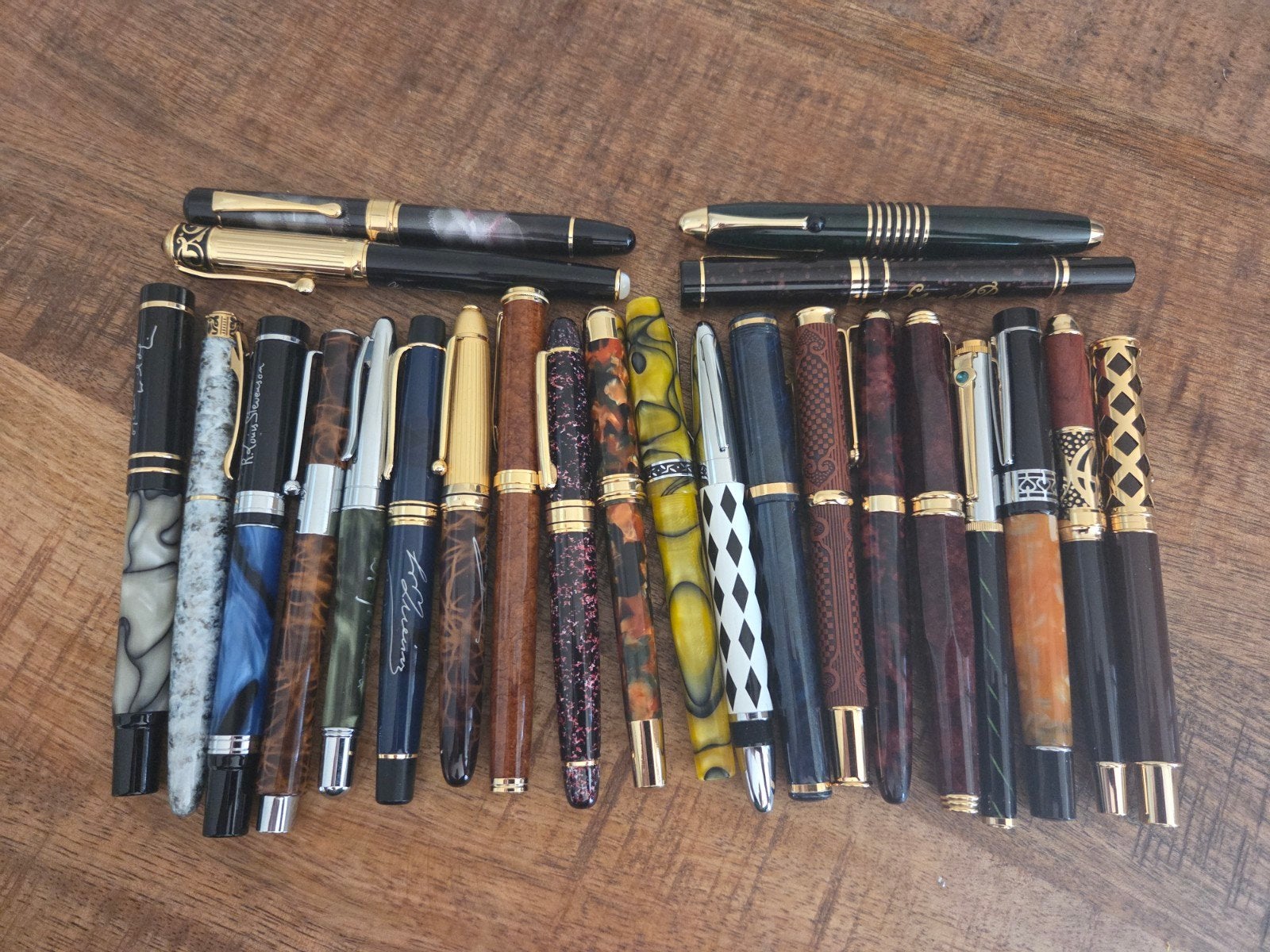 Grote collectie vulpennen - diverse merken en modellen, Ophalen of Verzenden, Gebruikt, Vulpen, Overige merken