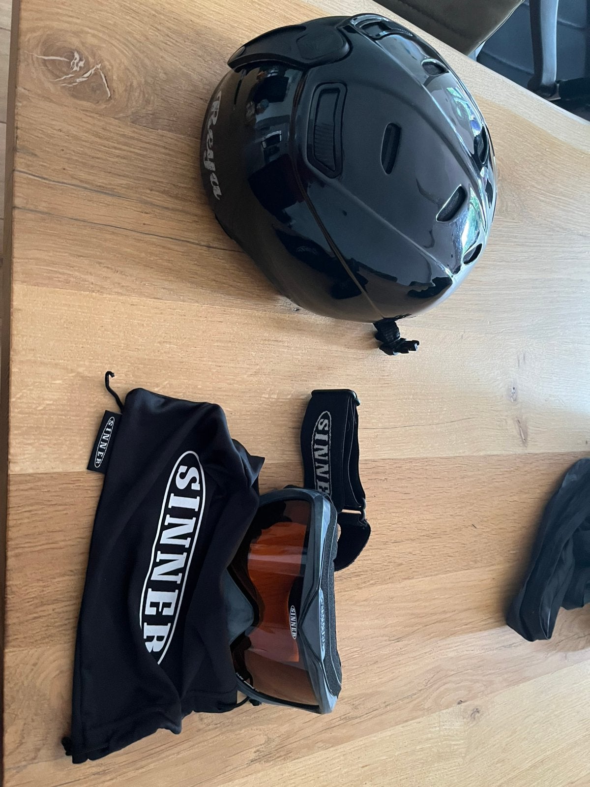 Skihelm reya xs en skibril sinner, Ophalen of Verzenden, Gedragen, Overige typen