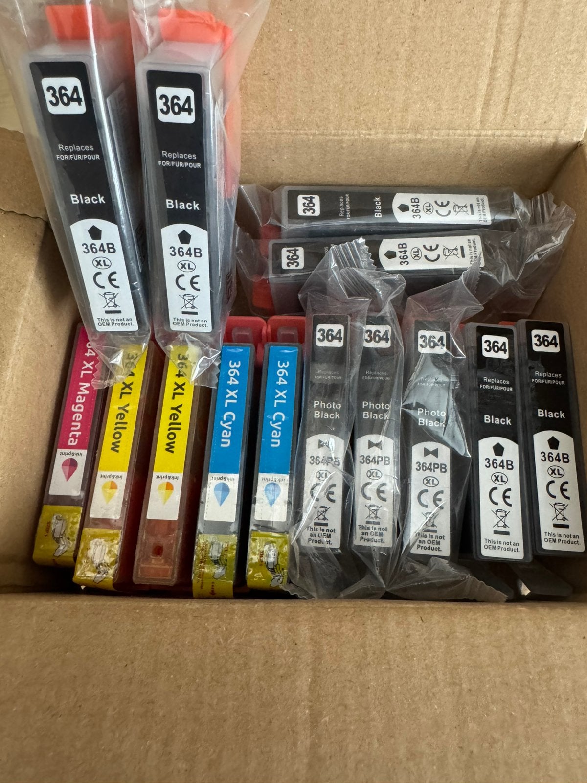 HP cartridges 364 XL, Computers en Software, Printerbenodigdheden, Ophalen of Verzenden, Nieuw, Cartridge