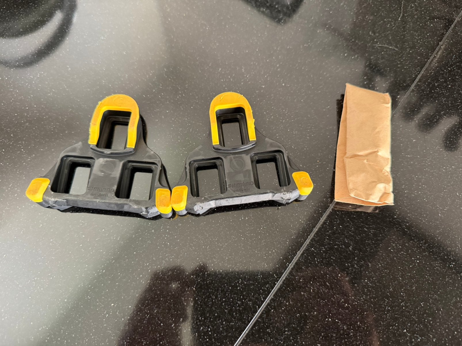 Shimano spd klik pedaal plaatjes, Fietsen en Brommers, Fietsonderdelen, Ophalen of Verzenden