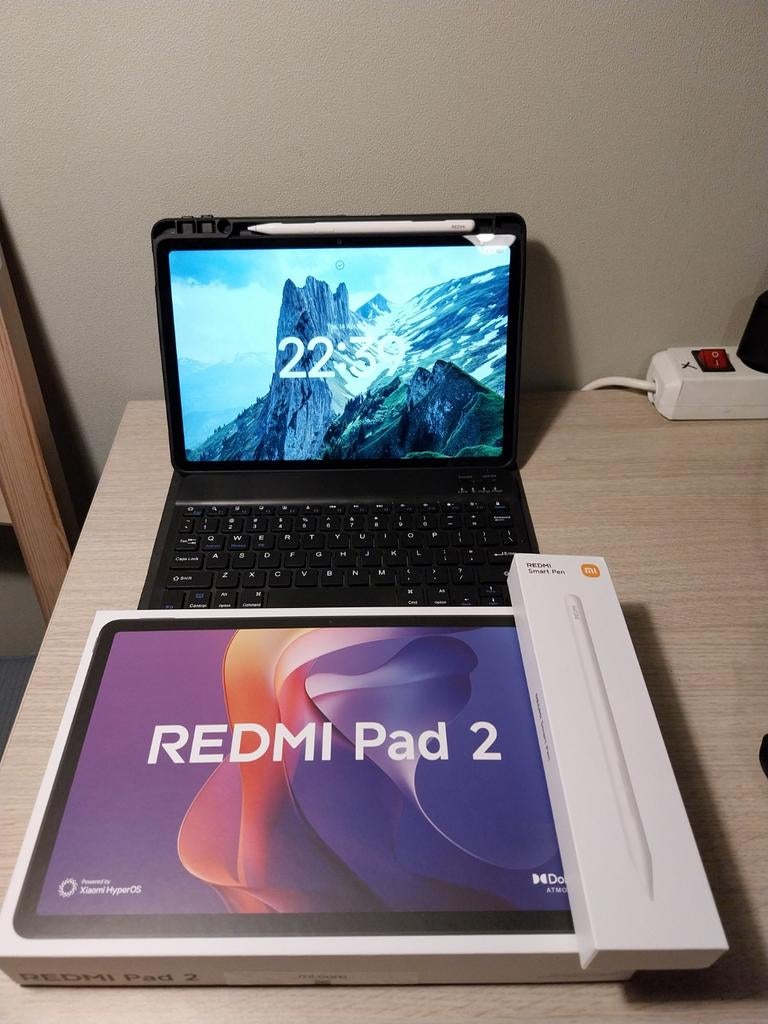 Xiaomi Redmi Pad 2 256GB met Pencil en Toetsenbord, Computers en Software, Android Tablets, Xiaomi, Ophalen of Verzenden, Zo goed als nieuw