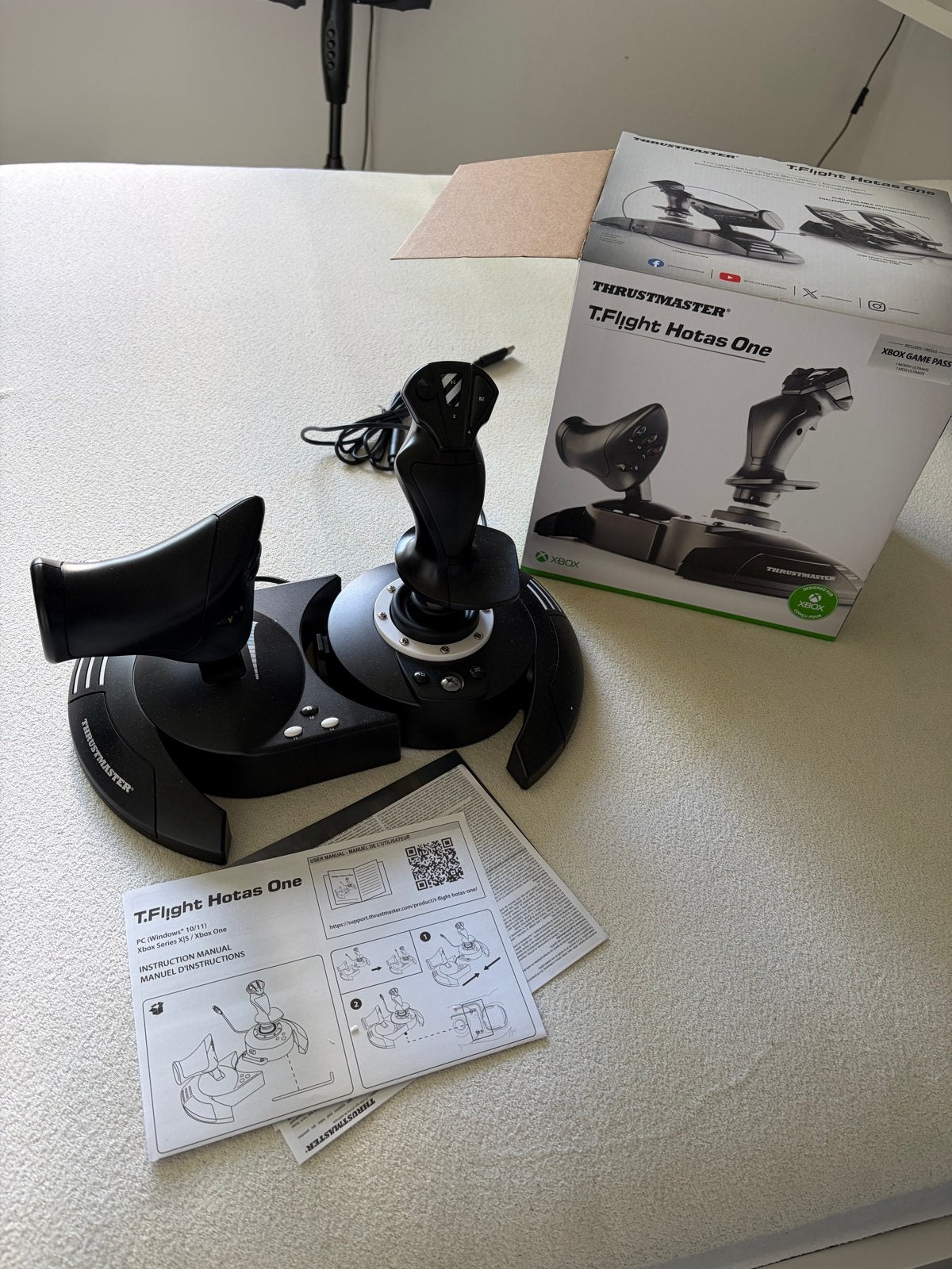 Thrustmaster T.Flight Hotas One Joystick voor Xbox en PC, Ophalen, Xbox, Zo goed als nieuw, Thrustmaster