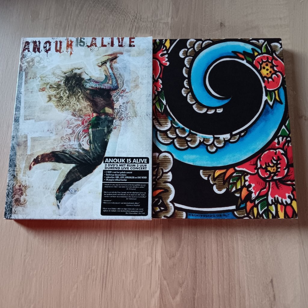 Anouk Is Alive - 2 DVD's Live Concert & Documentaire, Inclusief doosje, Alle leeftijden, Nederlands, Zo goed als nieuw