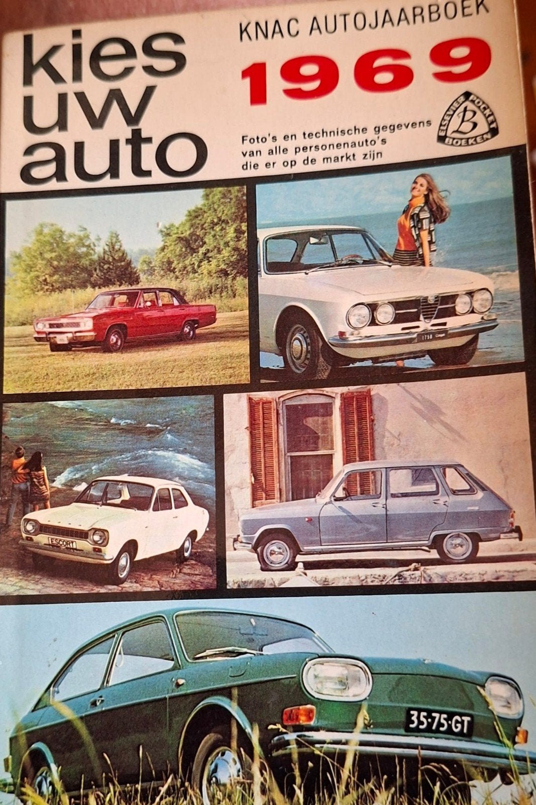 Kies Uw Auto KNAC Autojaarboek 1969, Boeken, Auto's | Boeken, Ophalen of Verzenden, Gelezen, Algemeen, KNAC
