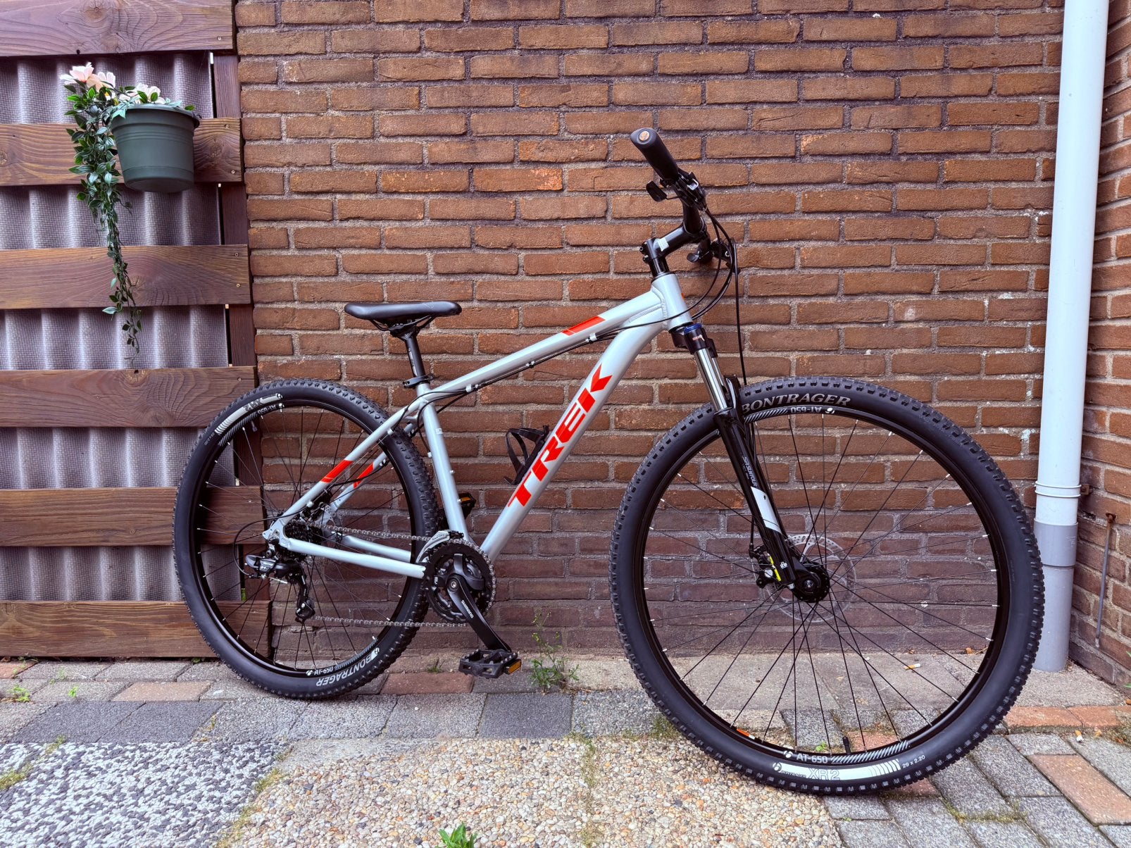 Trek Marlin 5 Silver/Orange 29er (M-L) 170-185 CM, Ophalen, Hardtail, 49 tot 53 cm, Zo goed als nieuw