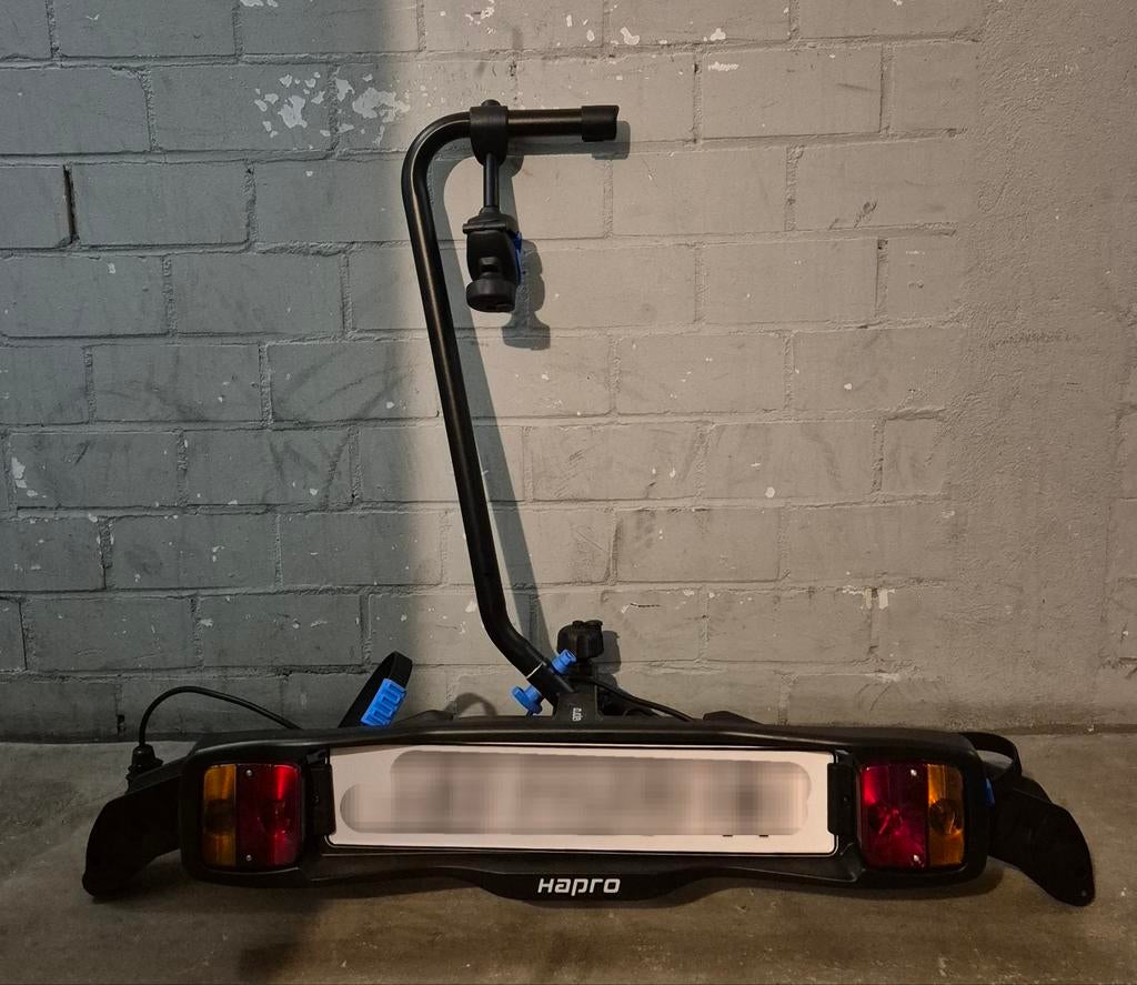 Hapro Atlas Active fietsendrager voor 1 fiets, Ophalen, Gebruikt, 1 fiets, Trekhaakdrager