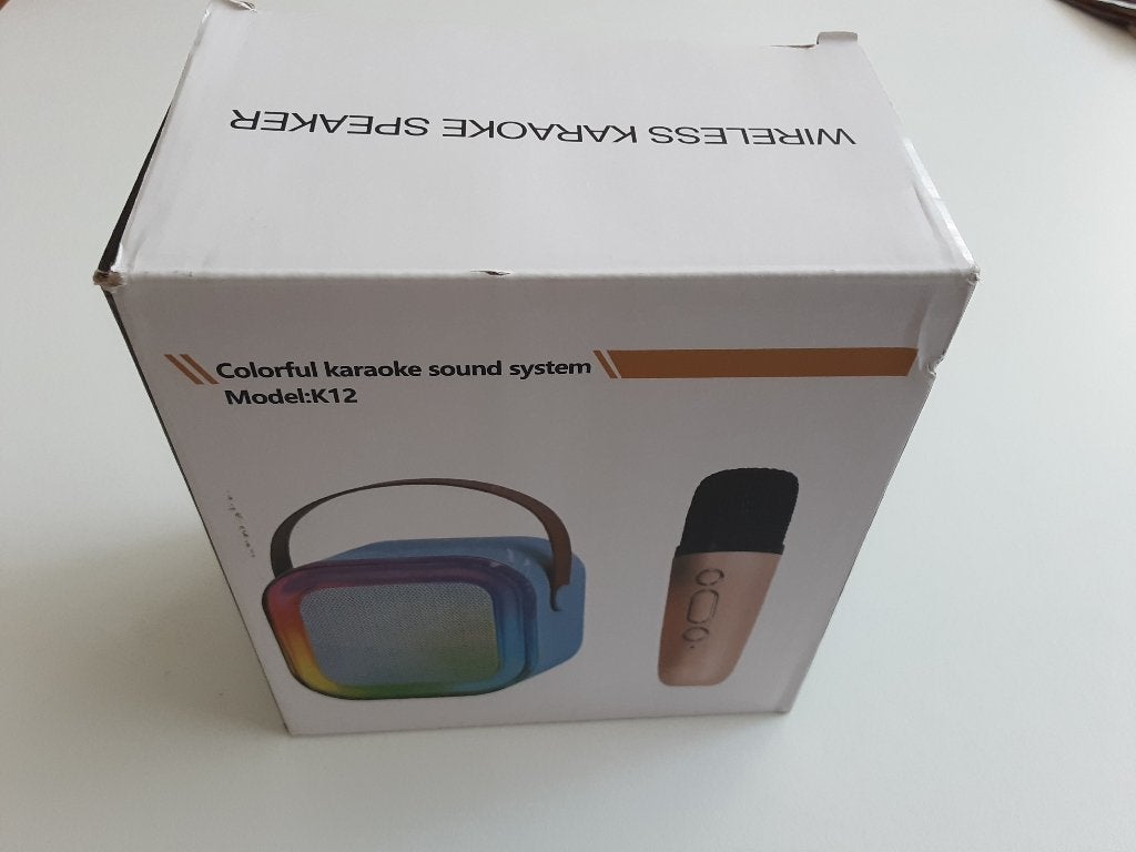 Colorful karaoke sound system k12 (NIEUW), Audio, Tv en Foto, Karaoke-apparatuur, Ophalen, Nieuw, Complete set