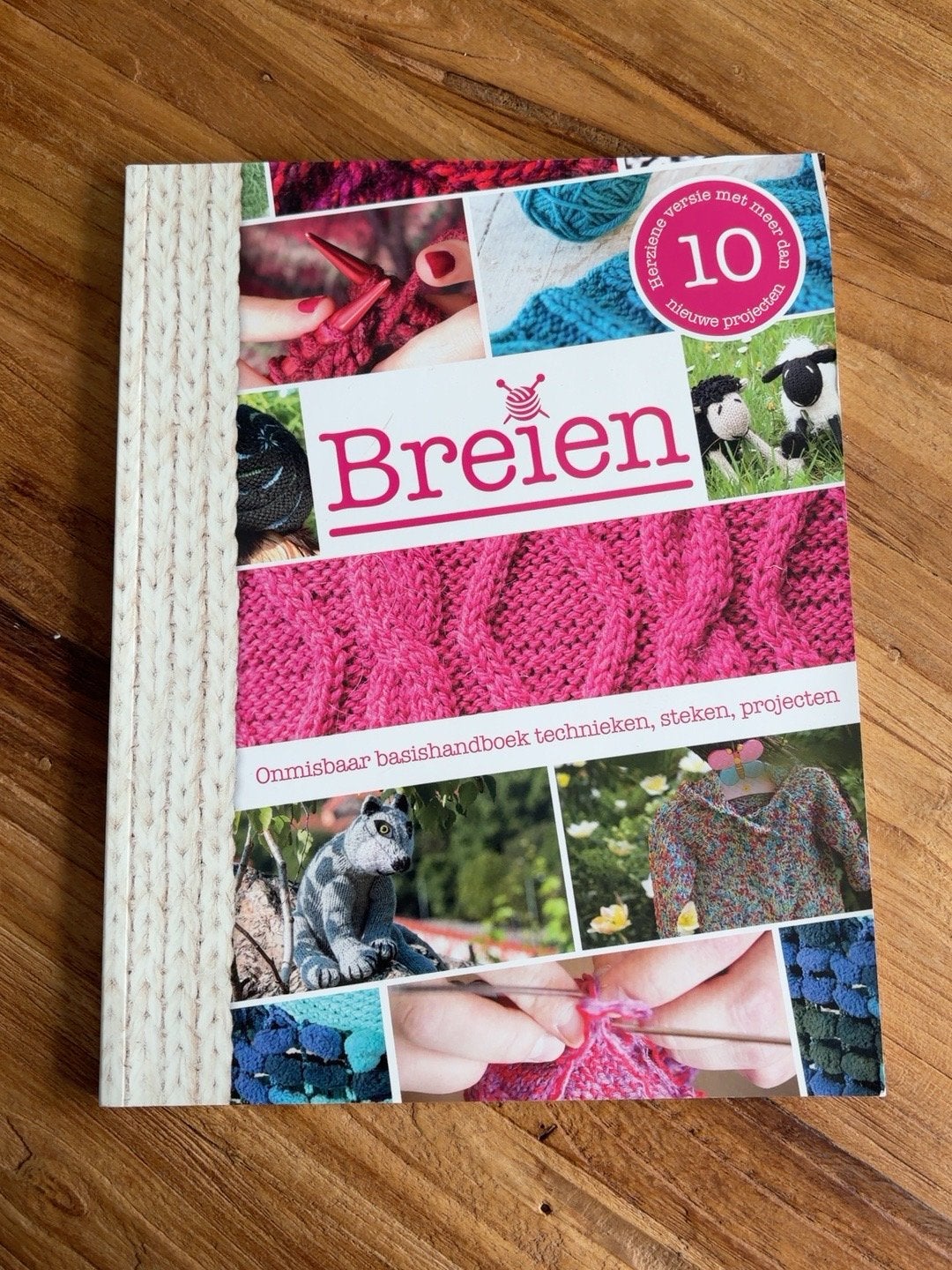 Breien: Onmisbaar basishandboek technieken, steken, projecte, Hobby en Vrije tijd, Ophalen of Verzenden, Zo goed als nieuw, Breien