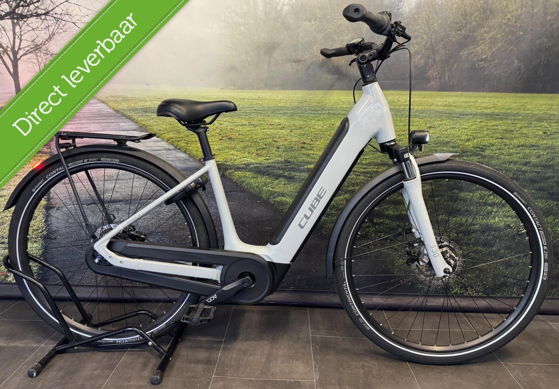 Cube Supreme Elektrische Fiets - Bosch Plus - XS - Als Nieuw, Pending System GmbH & Co. KG, Zo goed als nieuw, Cube, 50 km per accu of meer