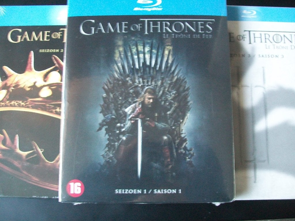 Blu-ray GAME of THRONES Seizoen 1 t/m 3 (3 boxen) in seal, Cd's en Dvd's, Avontuur, Verzenden, Nederlands, Blu-ray
