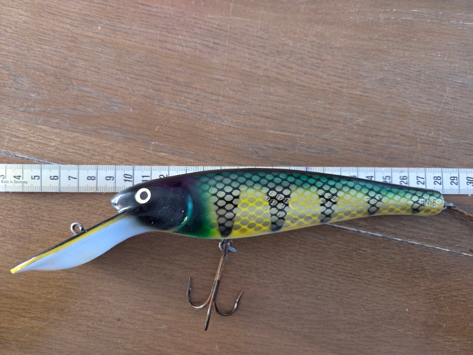 Musky Mania Ernie 9inch Perch, Ophalen of Verzenden, Zo goed als nieuw, Overige typen