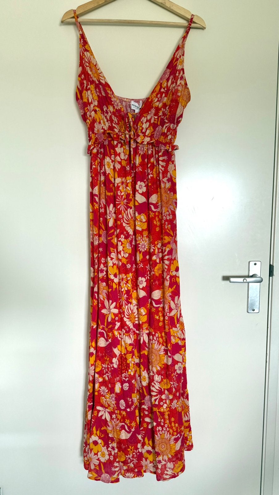Zomerjurk maxi Retro & Icone maat L, Maat 42/44 (L), Nieuw, Ophalen of Verzenden, Rood