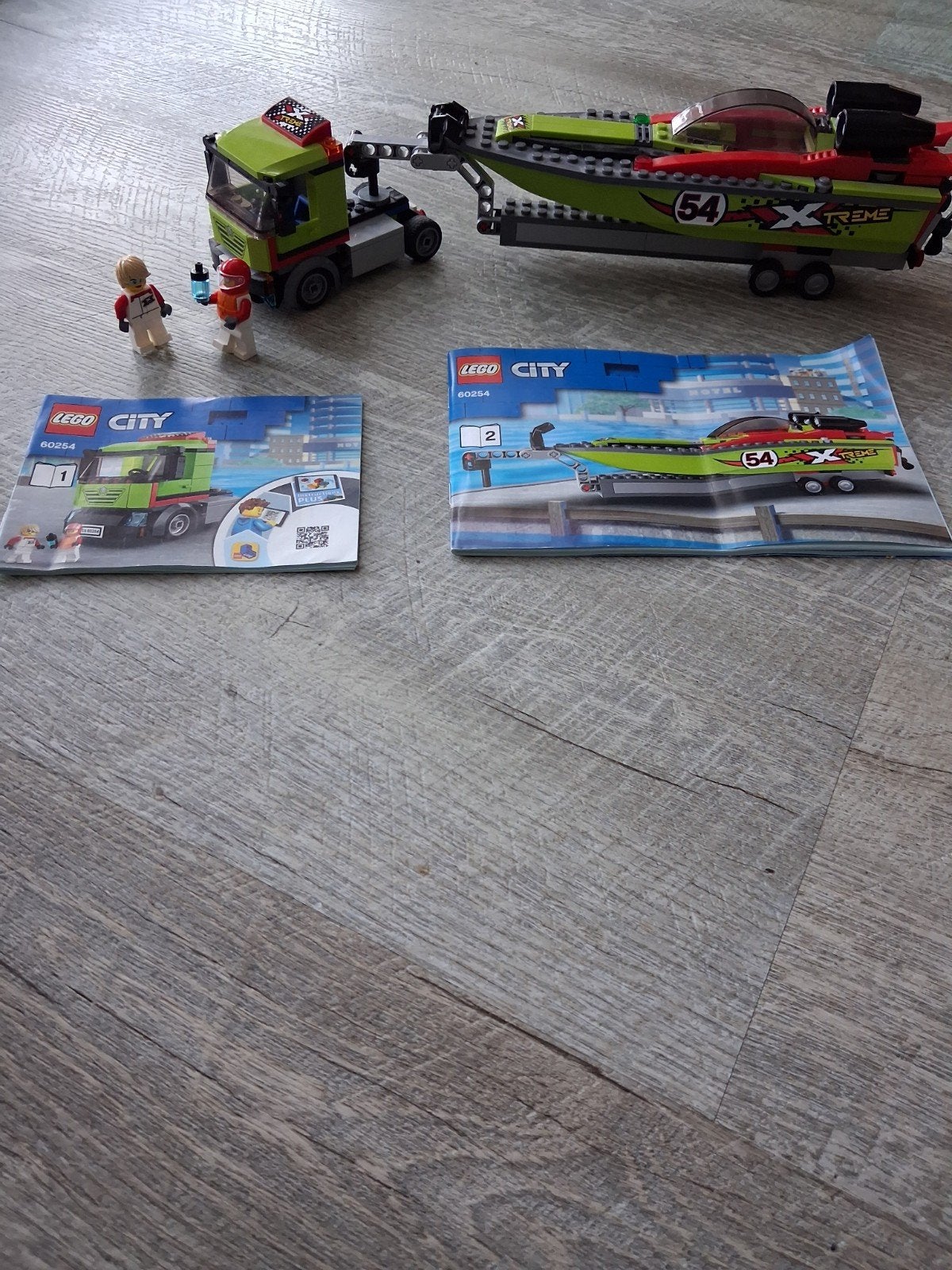 lego 60254 vrachtwagen met boot, City, Lego, Ophalen of Verzenden, Complete set