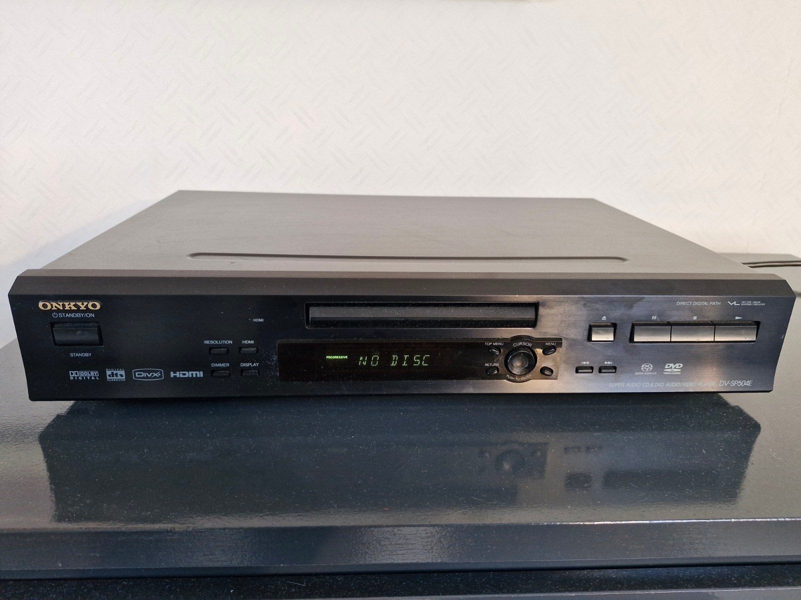 Onkyo DVD-speler DV-SP504E in goede staat, Ophalen of Verzenden, Gebruikt, Dvd-speler, Overige merken