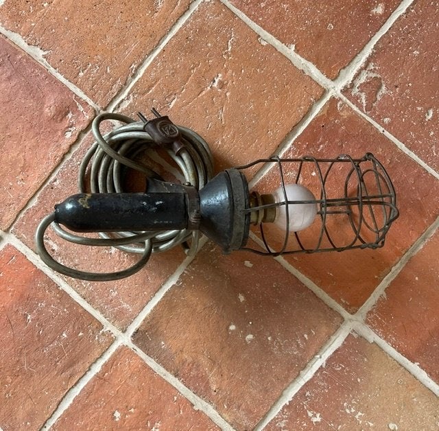 Antieke Franse looplamp, Antiek en Kunst, Ophalen of Verzenden
