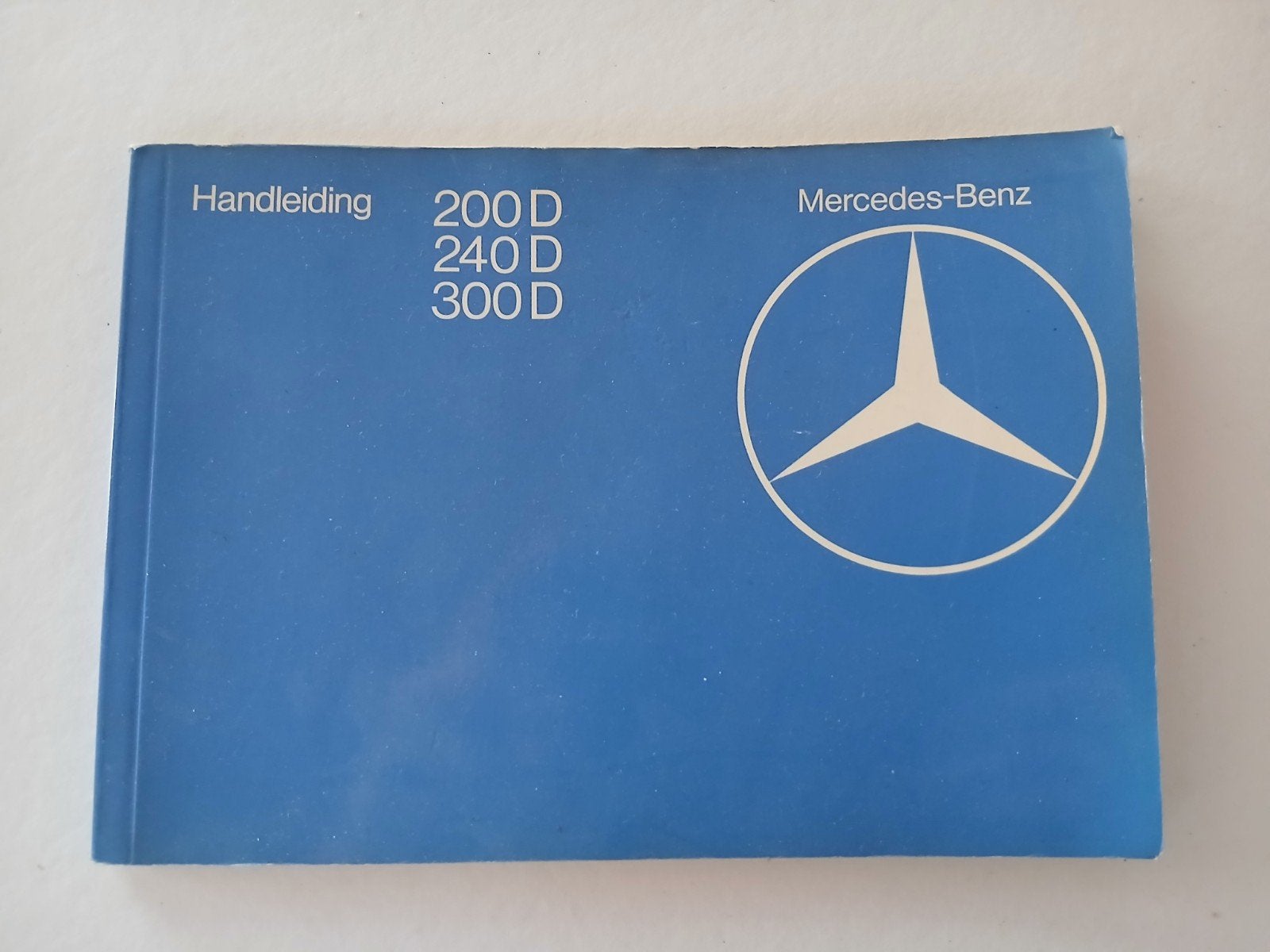 Mercedes W123 200D 240D 300D handleiding, Ophalen of Verzenden
