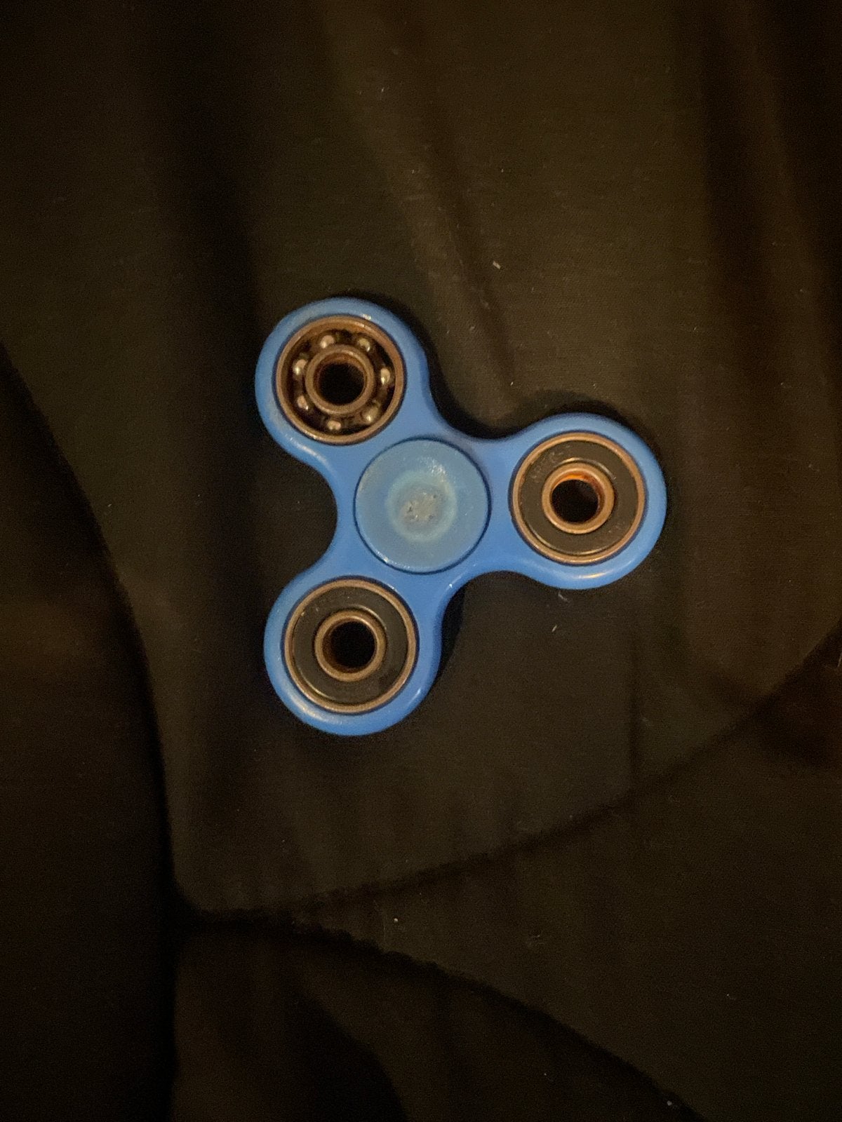 Blauwe Fidget Spinner - Stressverlichter, Ophalen of Verzenden, Gebruikt, Jongen of Meisje