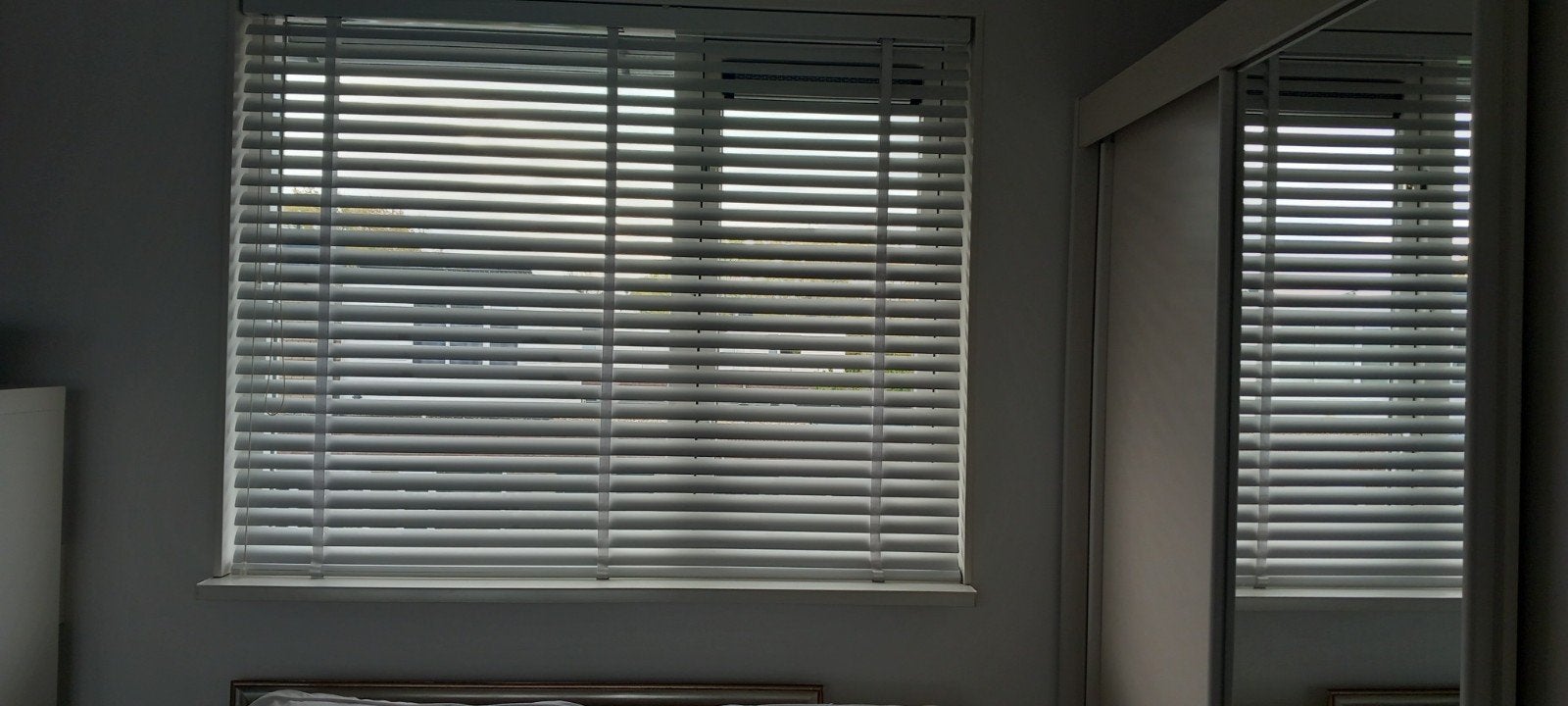 Luxaflex kunststof wit 170x135 cm, lamel 5 cm, Jaloezie, Gebruikt, Wit, Ophalen of Verzenden