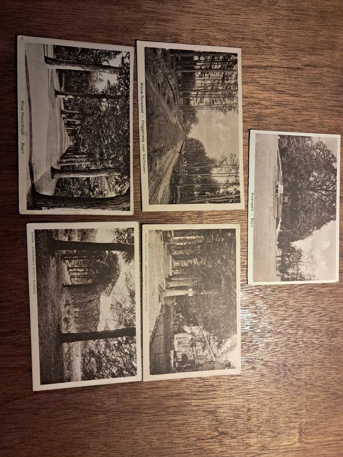 Set van 5 Ansichtkaarten Baarn en omgeving - Jaren '30 #4, Ophalen of Verzenden, 1920 tot 1940, Gelopen, Utrecht