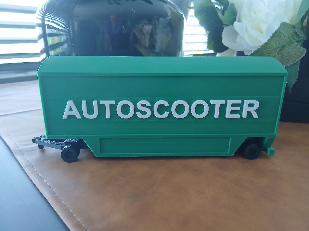Pakwagen Autoscooter MINIATUUR, Hobby en Vrije tijd, Modelbouw | Overige, Ophalen of Verzenden, Nieuw, 1:32 tot 1:50