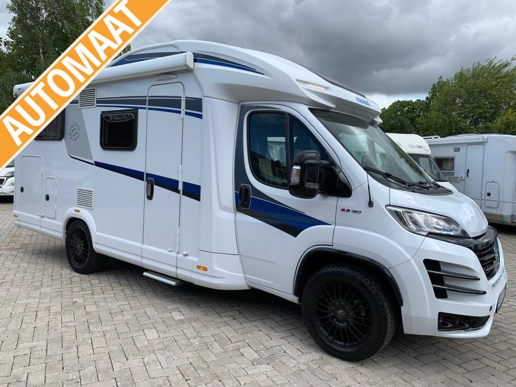 Knaus Sky Wave 650MEG Enkele Bedden Hefbed Automaat 2020, Caravans en Kamperen, Campers, Automaat, Ringverwarming, Fiat, Bedrijf