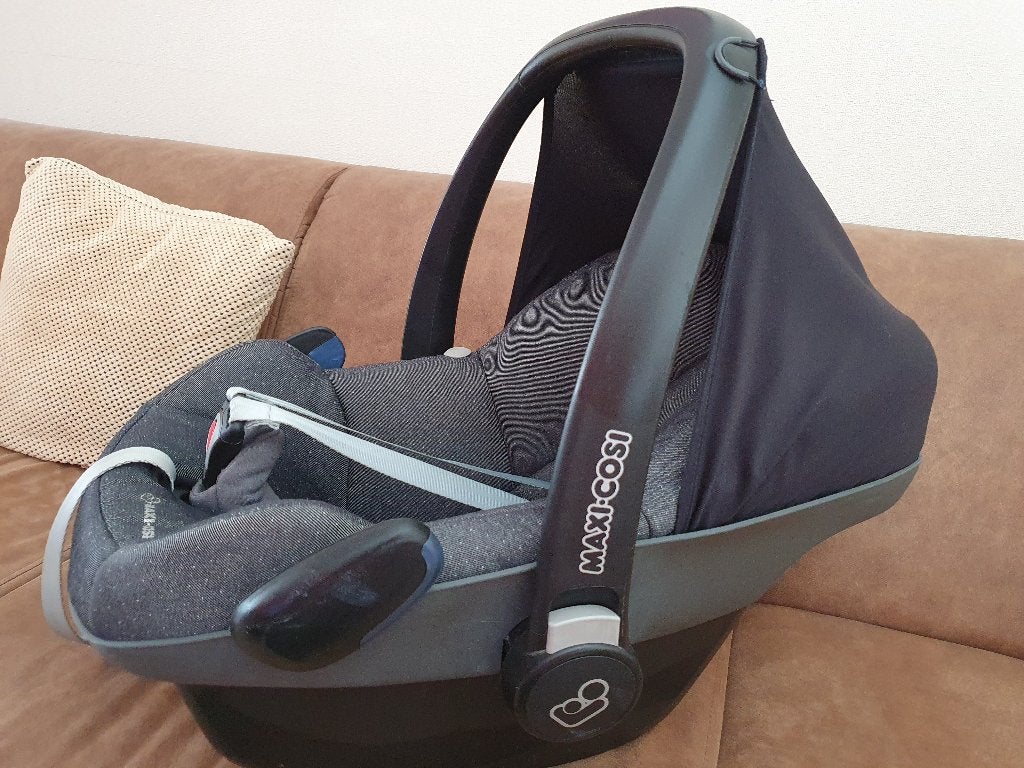 Maxi cosi met bijhorende isofix, Gebruikt, Overige typen, Rug, Ophalen