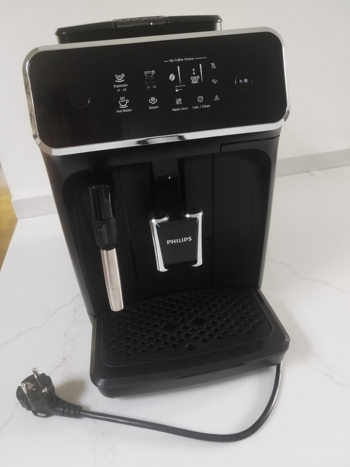 Philips 2200 espressomachine m/stoompijpje, Witgoed en Apparatuur, Koffiezetapparaten, Ophalen, Espresso apparaat, Koffiebonen