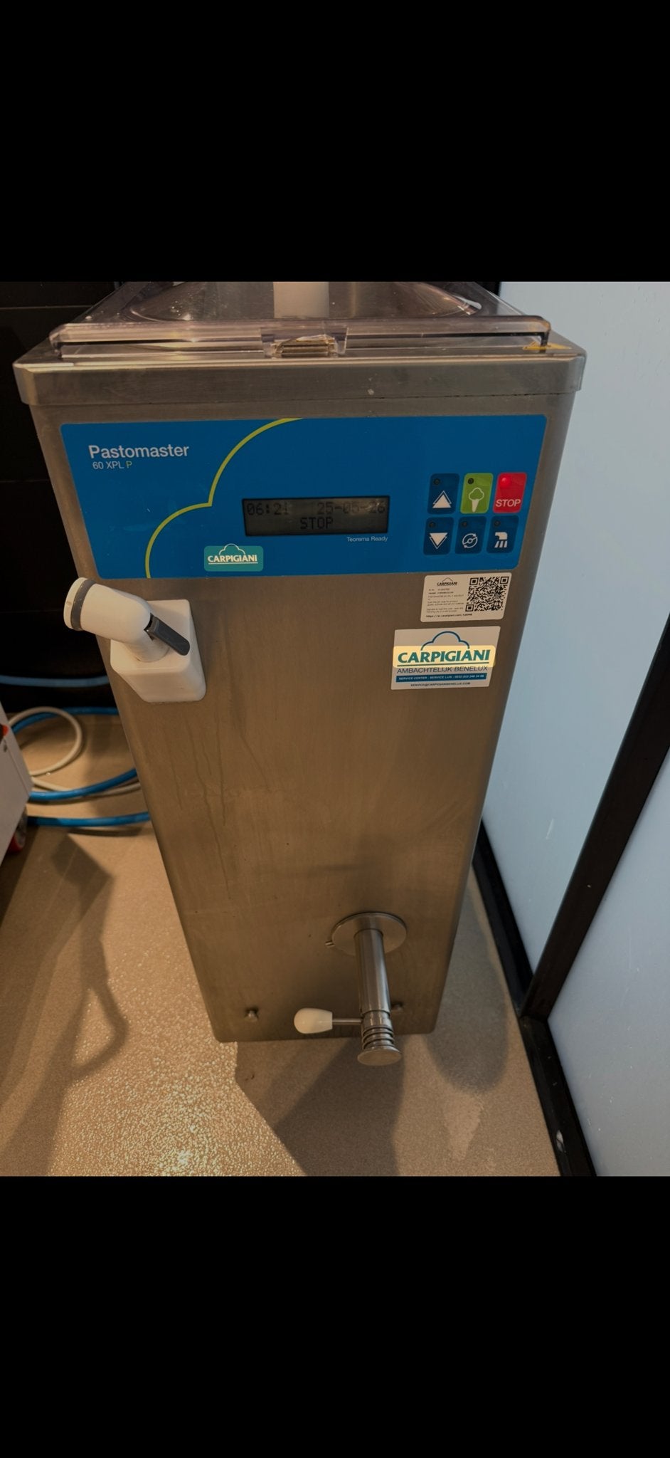 Carpigiani Pastomaster 60 XPL P Pasteuriseermachine 60 liter, Ophalen, Gebruikt, Koelen en Vriezen