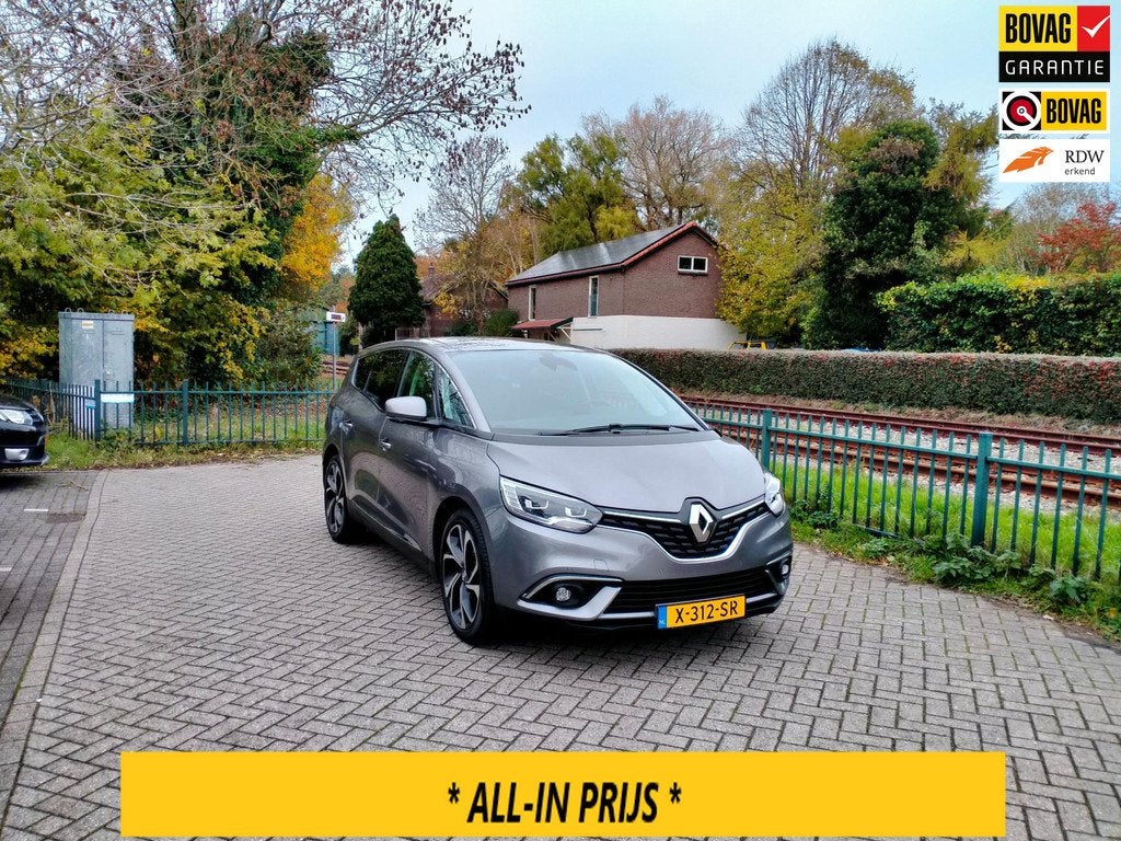 Renault Grand Scénic 1.3 TCe Intens 7pers. navi pdc camera, Auto's, Renault, 12 maanden, Stof, 7 stoelen, Bedrijf