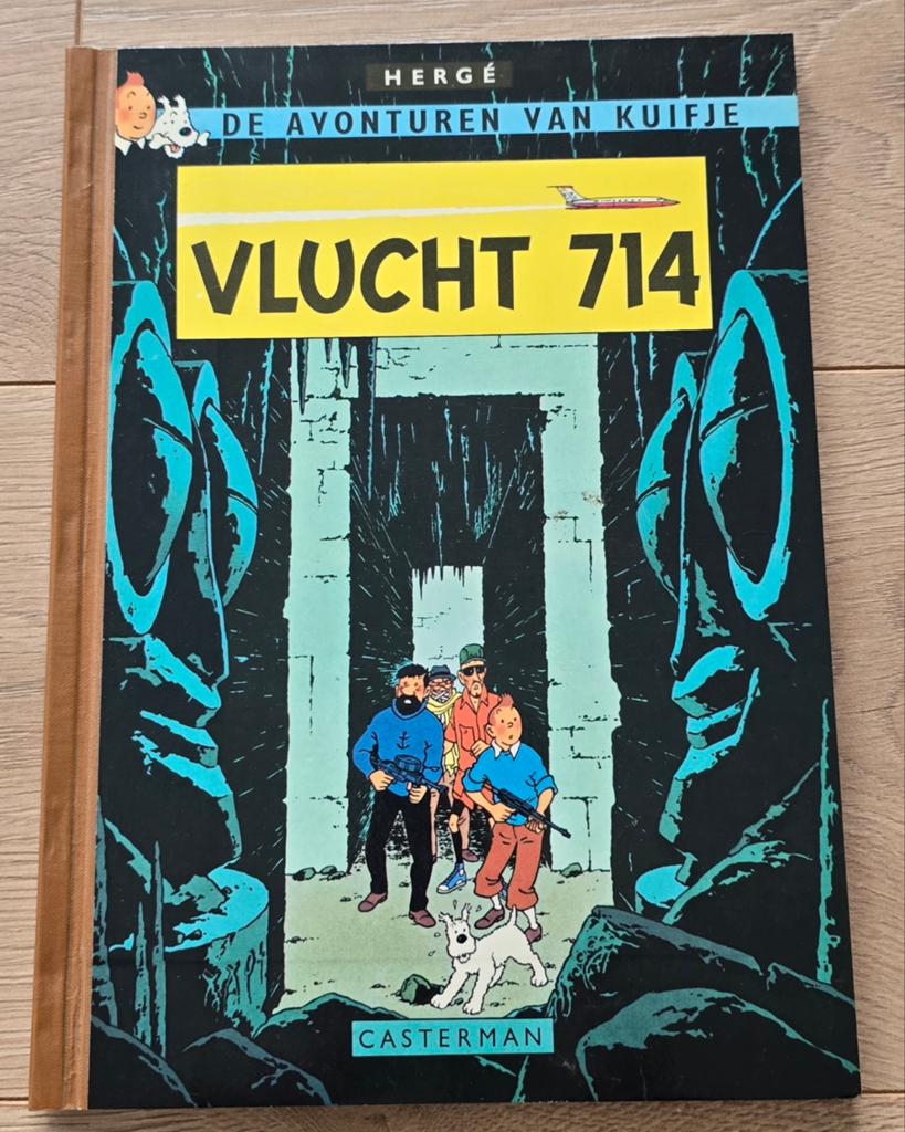 Kuifje – Vlucht 714 (harde kaft / Casterman), Boeken, Stripboeken, Eén stripboek, Ophalen of Verzenden, Gelezen