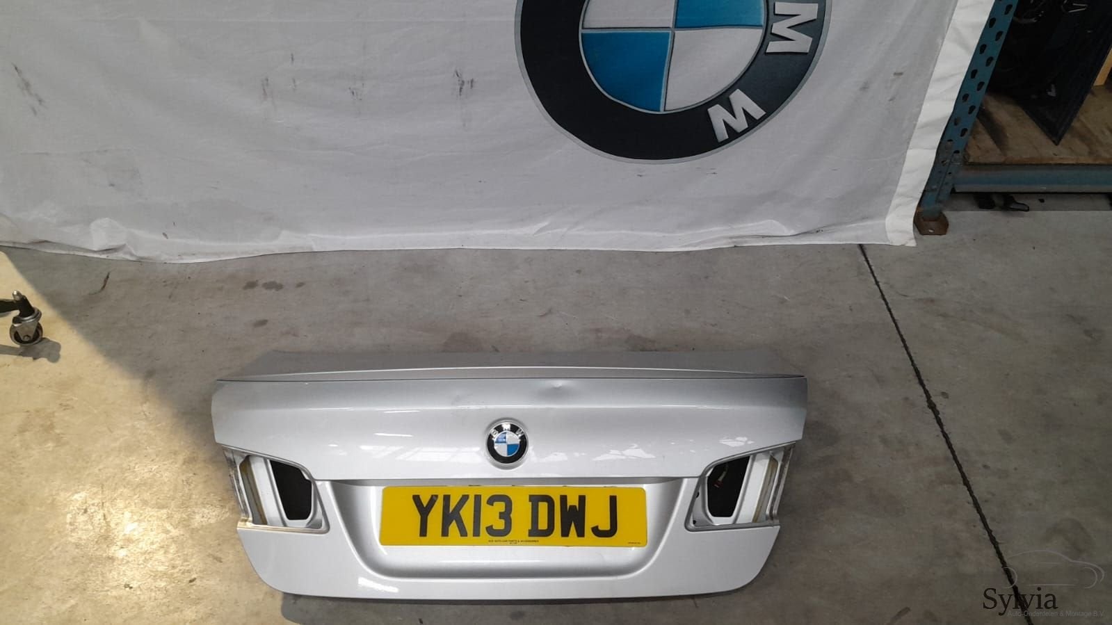 Achterklep Kofferklep BMW 5 Serie F10 +LCi Titansilber 354 4, Gebruikt, -, Ophalen of Verzenden, Achter